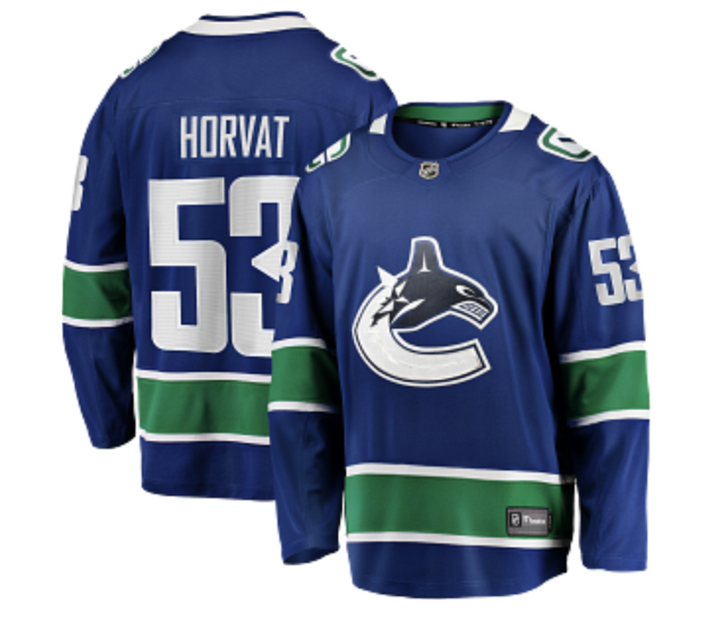 Vancouver Canucks Pro Name Number Kit โ Scoff's Hockey Shop