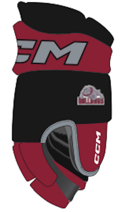 CCM Custom BMHA Bulldogs Glove