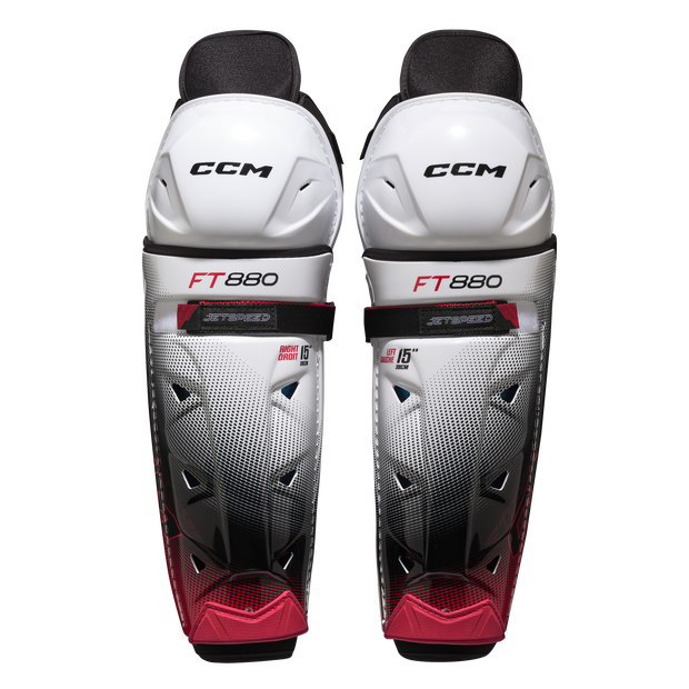 CCM Jetspeed FT880 Shin Pads- Senior