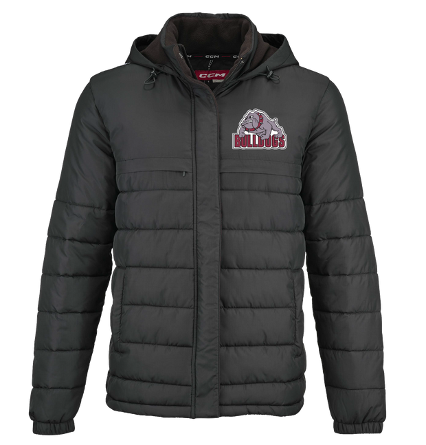 CCM S24 BMHA Bulldogs Quilted Winter Jacket