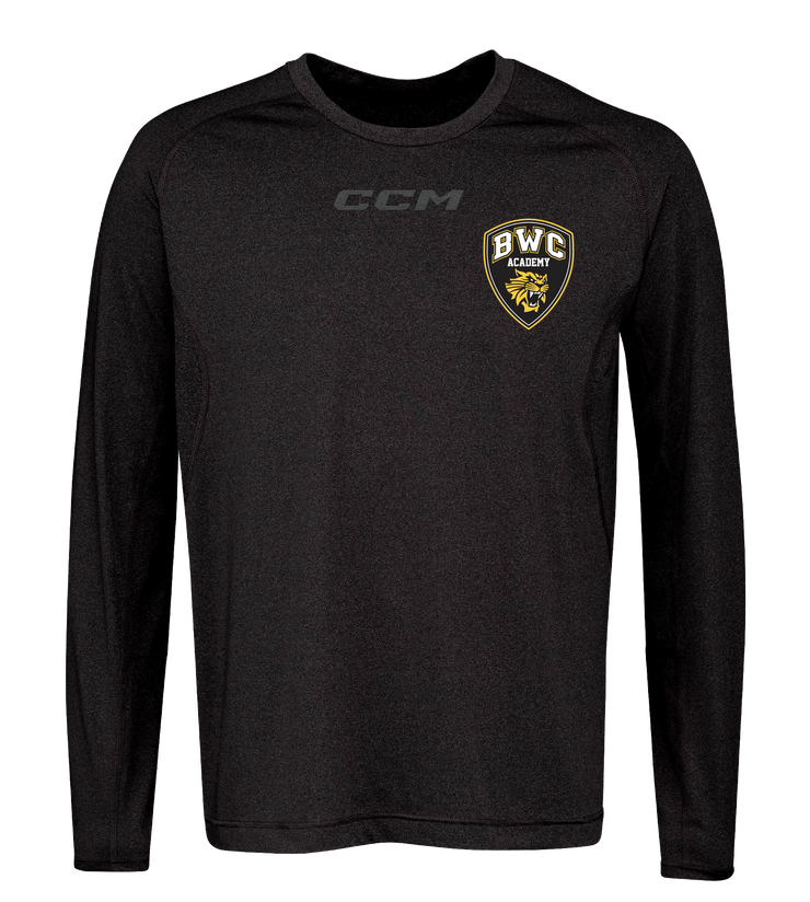 CCM BWC Academy Long Sleeve Training Tee