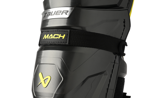 Bauer Supreme Mach Shin Pads- Senior