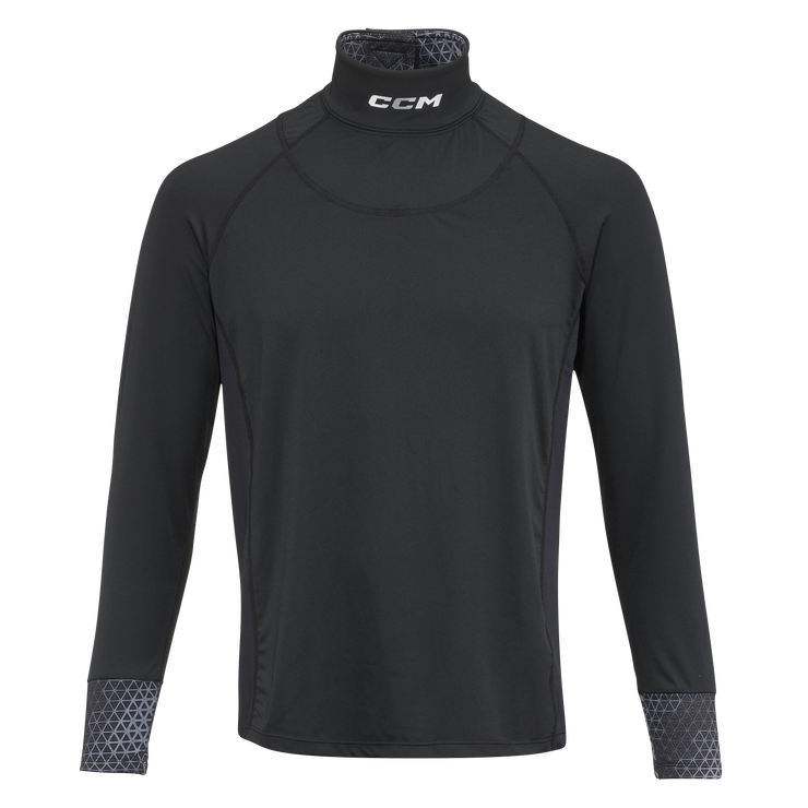 CCM Womens L/S Neck Guard Top