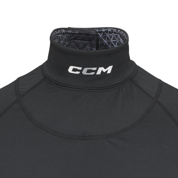 CCM Womens L/S Neck Guard Top