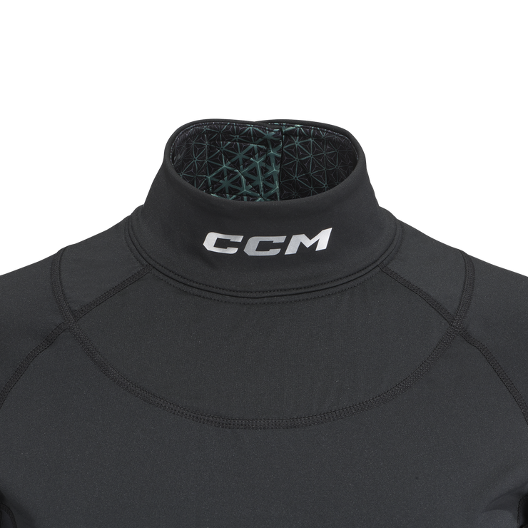 CCM Womens L/S Neck Guard Top