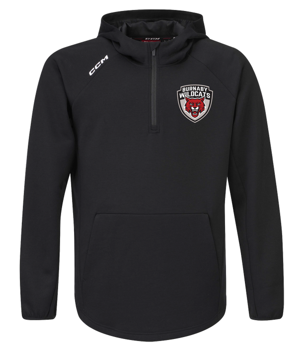 CCM Wildcats 1/4 Zip Tech Fleece Hoodie