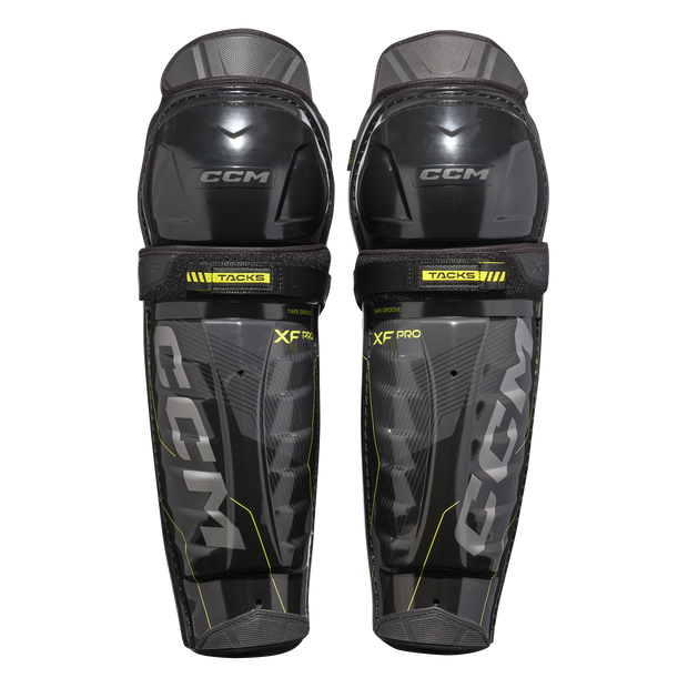 CCM Tacks XF Pro Shin Pads- Junior