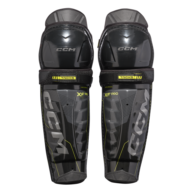 CCM Tacks XF Pro Shin Pads- Junior