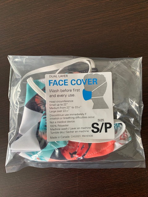 Dual Layered Sublimated Face Covers