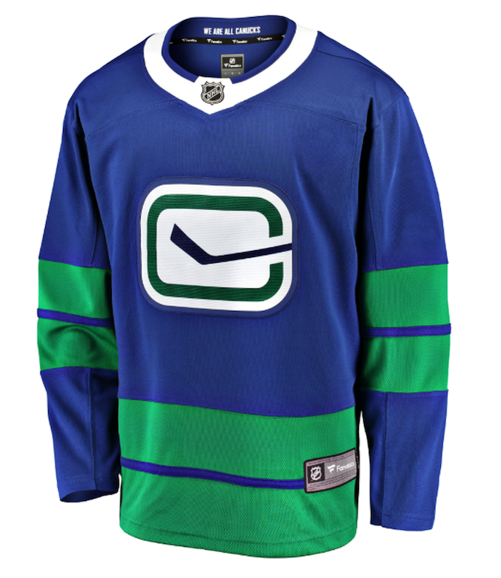 Vancouver Canucks Skate Youth Small / Medium Jersey
