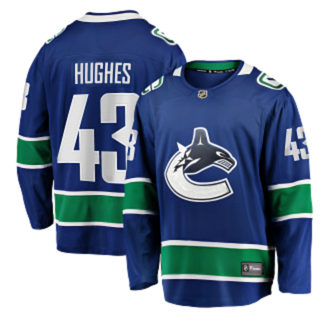 Canucks jersey numbers deals
